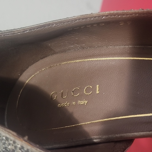 GUCCI Swarovski Crystals Strass d'Orsay Almond Pointy Toes Heels 39 - Picture 3 of 7